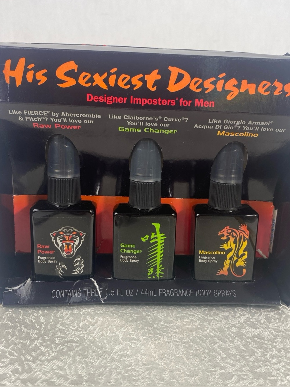 His sexiest designers man fragrance